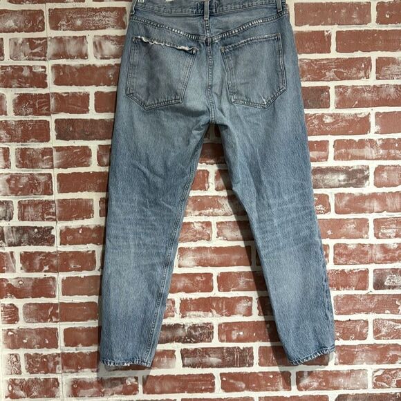 AGOLDE jamie Style A045-813 High Rise Skinny Jeans Distressed Size 29” Women GUC - Picture 2 of 10
